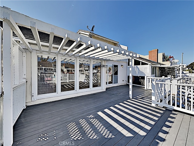 2030 Kingsbridge Way, Oxnard, CA 93035 - deck featuring a pergola