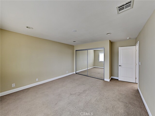 2030 Kingsbridge Way, Oxnard, CA 93035 - unfurnished bedroom featuring carpet floors, a closet, and recessed lighting