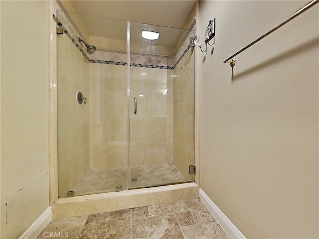 2030 Kingsbridge Way, Oxnard, CA 93035 - full bathroom featuring a shower stall and stone finish floors