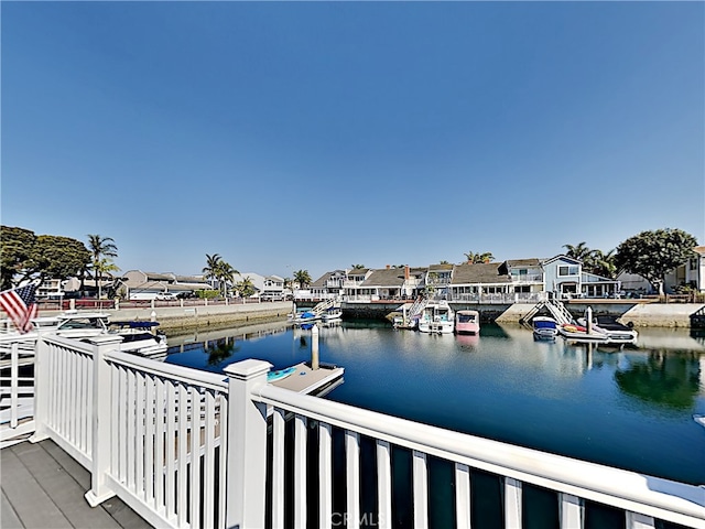 2030 Kingsbridge Way, Oxnard, CA 93035 - dock area featuring a water view and a residential view