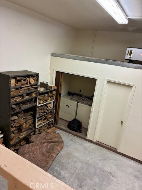 32079 Fern Dr, Running Springs, CA 92382 - detailed view of concrete flooring