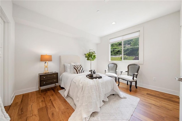 627 Deep Valley Dr Unit 410, Rolling Hills Estates, CA 90274 - bedroom with wood finished floors and recessed lighting