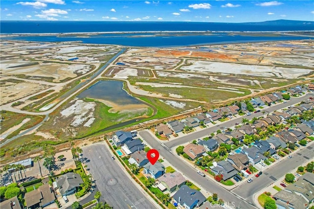 18202 Foss Ln, Huntington Beach, CA 92648 - aerial view of residential area featuring a large body of water