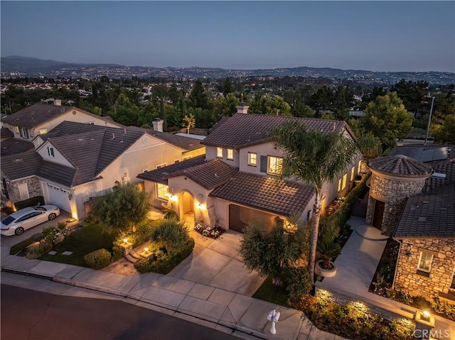 20100 Livorno Ln, Yorba Linda, CA 92886 - view from above of property