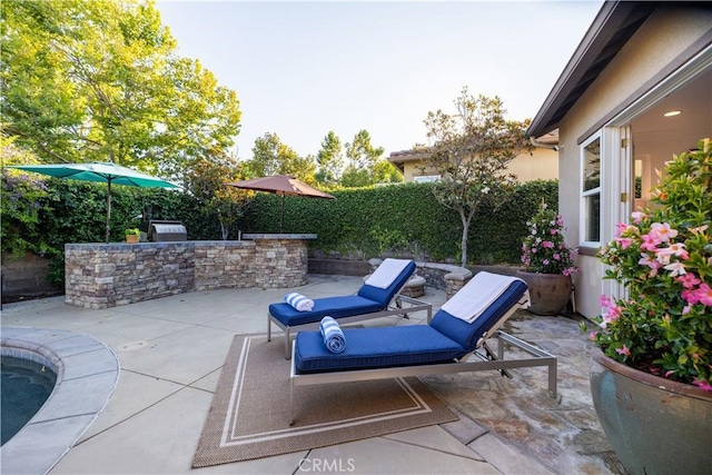20100 Livorno Ln, Yorba Linda, CA 92886 - view of patio / terrace with exterior kitchen