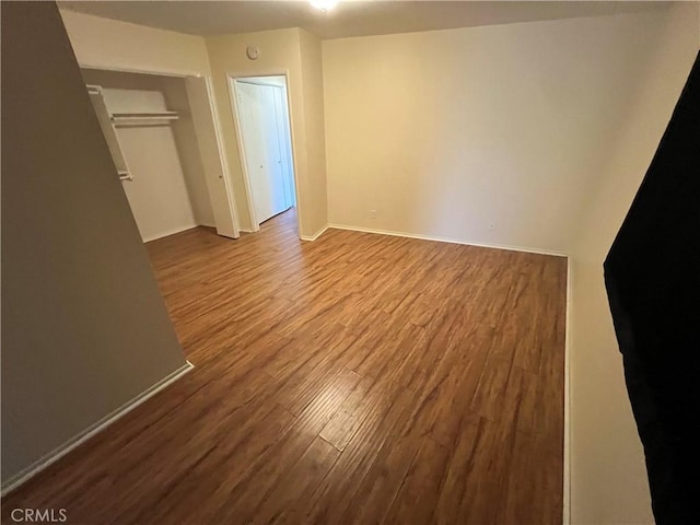 43216 San Miguel Way, Hemet, CA 92544 - unfurnished bedroom featuring wood finished floors