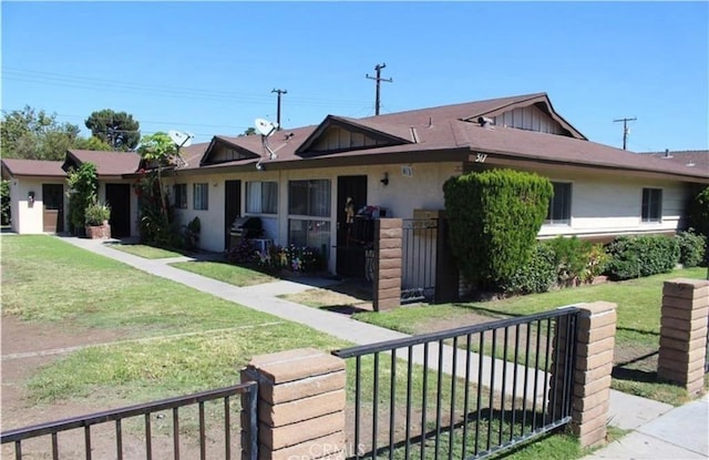 317 W Guinida Ln, Anaheim, CA 92805 - single story home with a front yard and stucco siding