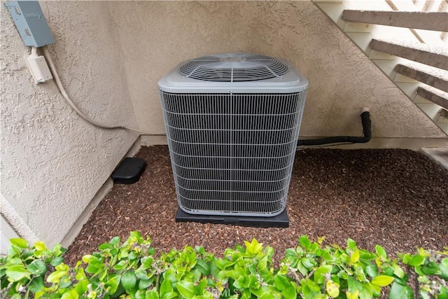 2614 S Quarry Ln Unit D, Walnut, CA 91789 - exterior view of a central AC unit and stucco siding