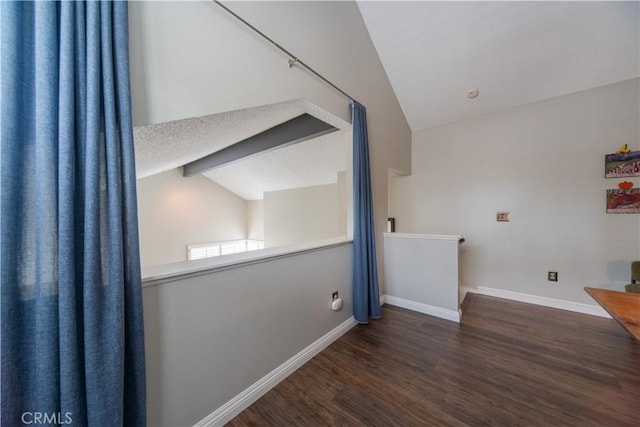 2614 S Quarry Ln Unit D, Walnut, CA 91789 - bonus room with vaulted ceiling and wood finished floors