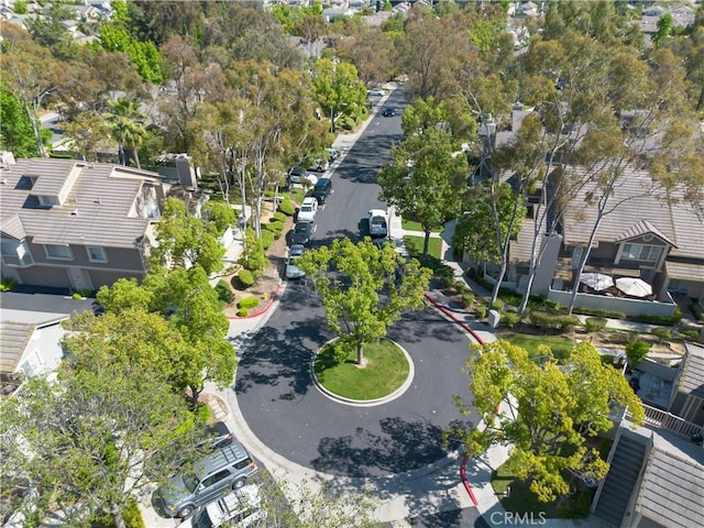 2614 S Quarry Ln Unit D, Walnut, CA 91789 - aerial perspective of suburban area with a tree filled landscape