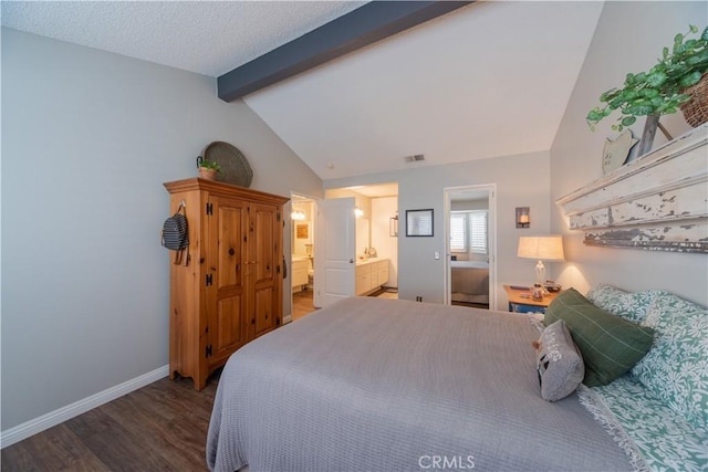 2614 S Quarry Ln Unit D, Walnut, CA 91789 - bedroom featuring wood finished floors and connected bathroom