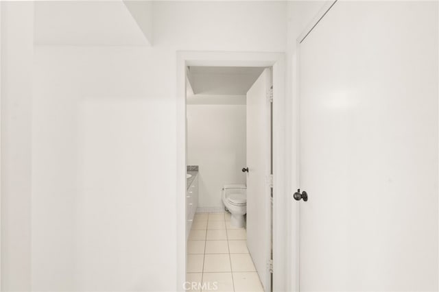 500 W Harbor Dr Unit 808, San Diego, CA 92101 - bathroom featuring tile patterned flooring and vanity