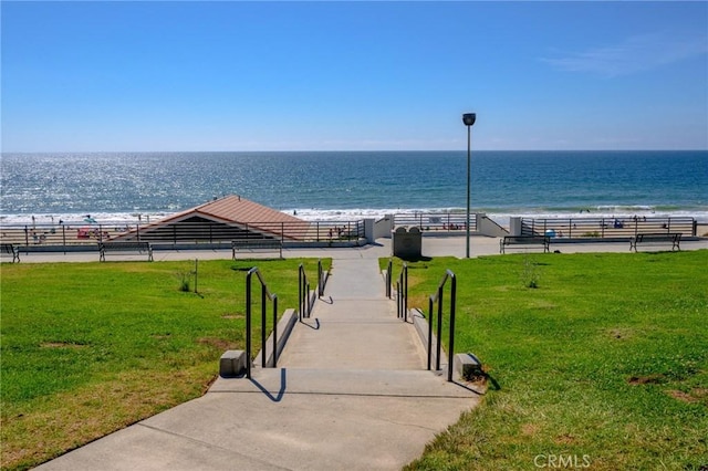 201 Calle Miramar Unit 8, Redondo Beach, CA 90277 - water view with local beach