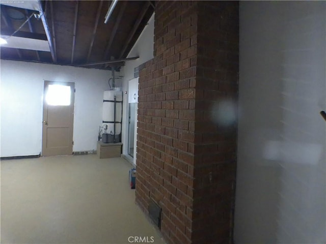 9831 Tangelo Ave, Bloomington, CA 92316 - basement featuring water heater