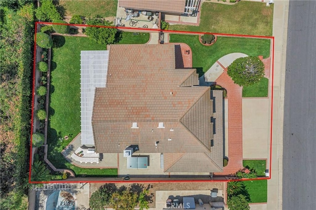 21212 Valleyview Dr, Walnut, CA 91789 - view of subject property featuring property parcel outlined