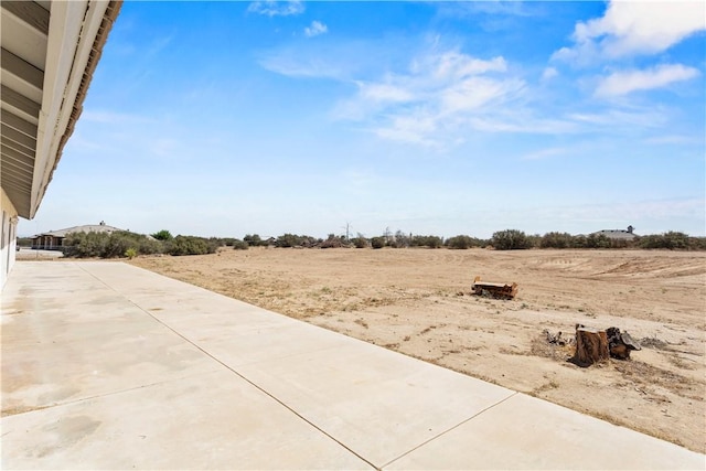 8379 Beaver Ave, Phelan, CA 92371 - view of yard featuring a patio area and a view of countryside