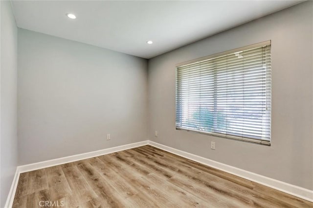 3810 Adams St, Lake Elsinore, CA 92530 - unfurnished room featuring light wood-type flooring and recessed lighting