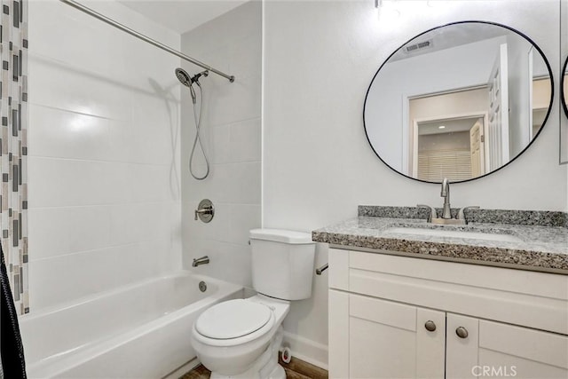 3810 Adams St, Lake Elsinore, CA 92530 - bathroom featuring vanity and shower / bath combination