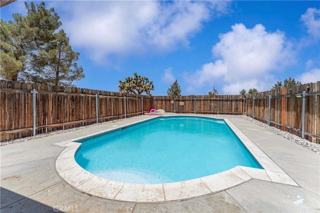 18396 Live Oak St, Hesperia, CA 92345 - view of pool featuring a fenced backyard
