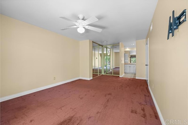 814 Cardamom Ct, Chula Vista, CA 91910 - empty room featuring carpet and ceiling fan