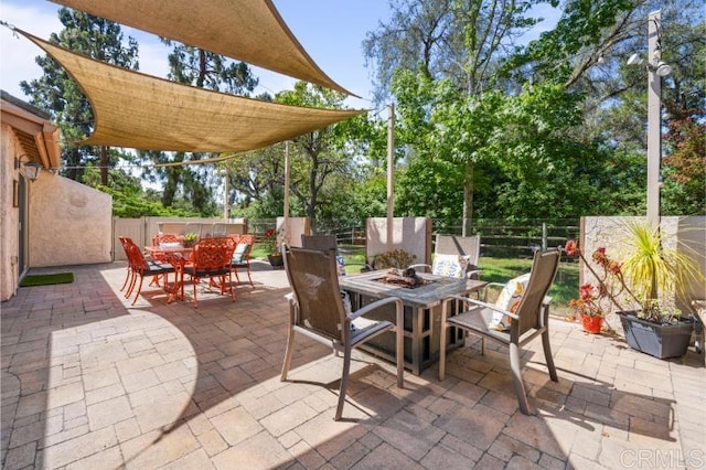 814 Cardamom Ct, Chula Vista, CA 91910 - view of patio / terrace with a fire pit and outdoor dining area