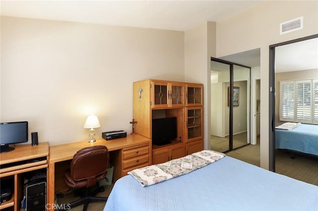 511 W Puente St Unit 4, Covina, CA 91722 - bedroom featuring carpet floors and an office area