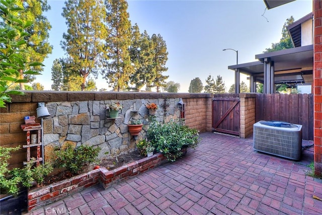 511 W Puente St Unit 4, Covina, CA 91722 - fenced backyard with a patio area and a gate