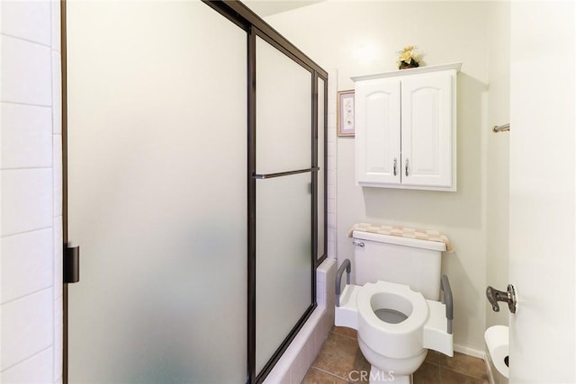 511 W Puente St Unit 4, Covina, CA 91722 - full bathroom with a stall shower and tile patterned floors
