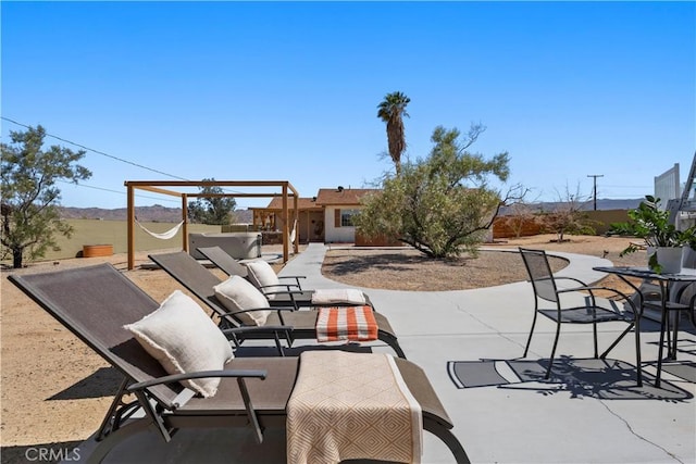 63608 Jadeite St, Joshua Tree, CA 92252 - view of patio / terrace