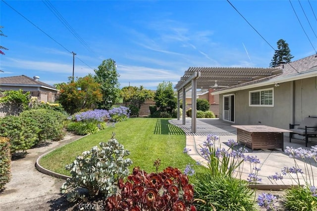 2692 N Fernside St, Orange, CA 92865 - view of yard featuring a pergola and a patio