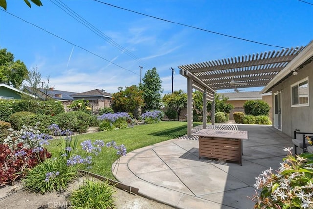 2692 N Fernside St, Orange, CA 92865 - view of patio / terrace featuring a pergola