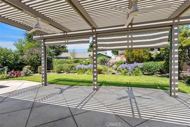 2692 N Fernside St, Orange, CA 92865 - view of patio with a pergola