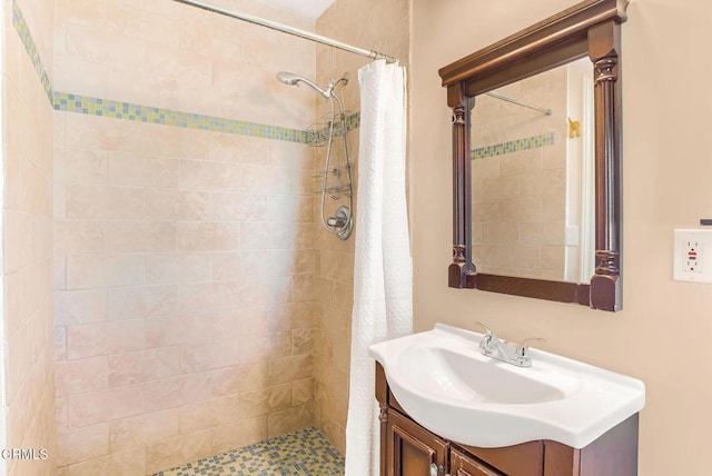 2302 Jayma Ln, La Crescenta, CA 91214 - full bath featuring vanity and a tile shower