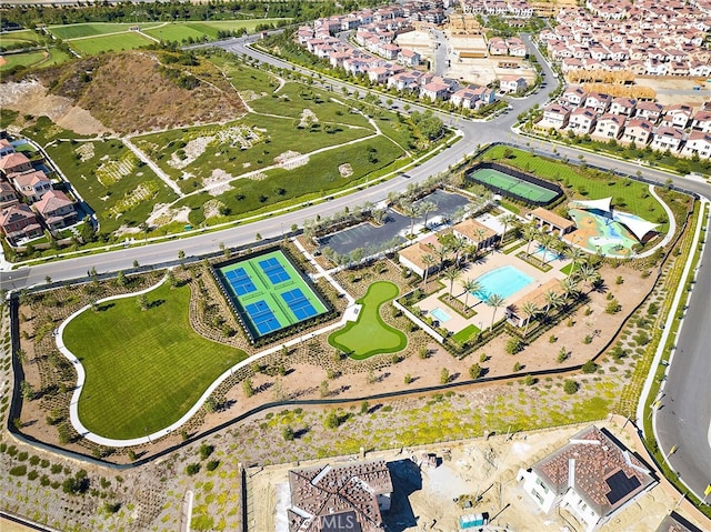 111 Oakstone, Irvine, CA 92618 - aerial view of property's location featuring nearby suburban area