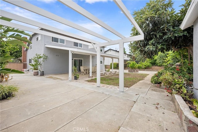239 N Basilio Ave, San Dimas, CA 91773 - view of patio / terrace featuring a pergola