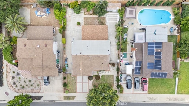 239 N Basilio Ave, San Dimas, CA 91773 - bird's eye view of a pool area