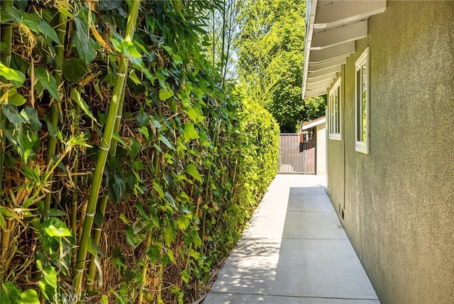 8841 White Oak Ave, Sherwood Forest, CA 91325 - view of side of property featuring stucco siding