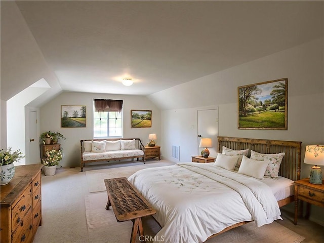 1023 Fremont St, Calimesa, CA 92320 - bedroom featuring carpet flooring and lofted ceiling