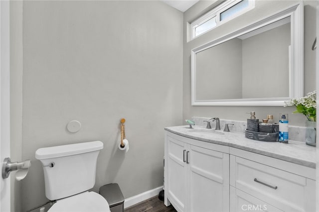 13948 Dawson St, Garden Grove, CA 92843 - half bathroom with vanity and wood finished floors