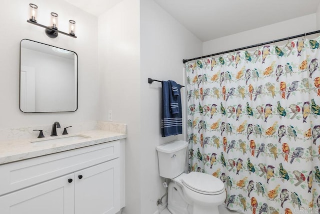 1833 Stonebrook Ln, Encinitas, CA 92024 - bathroom featuring vanity and curtained shower