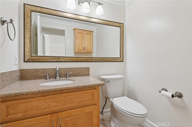 1984 Mount Shasta Dr, San Pedro, CA 90732 - bathroom with crown molding and vanity