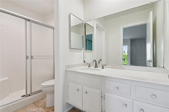 1984 Mount Shasta Dr, San Pedro, CA 90732 - full bathroom featuring a shower stall, vanity, and tile patterned floors