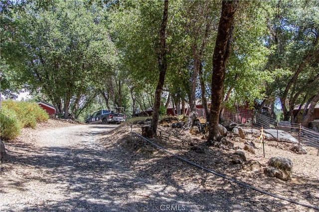 42179 High Point Ct, Ahwahnee, CA 93601 - view of yard with gravel driveway