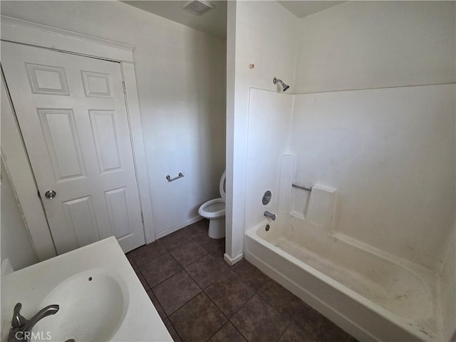 521 E 7th St, National City, CA 91950 - bathroom with tile patterned flooring, shower / tub combination, and vanity