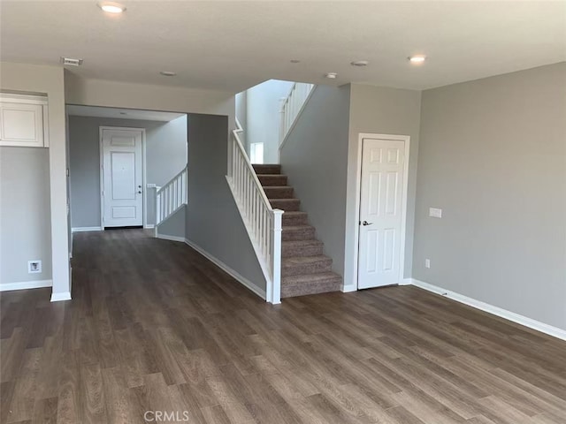 7453 Grazing Ln, Riverside, CA 92507 - stairway with wood finished floors and recessed lighting