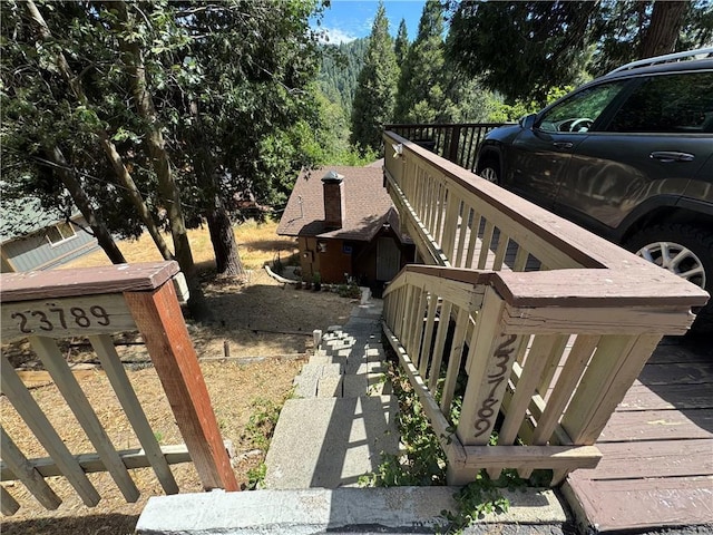 23789 Zuger, Crestline, CA 92325 - view of yard