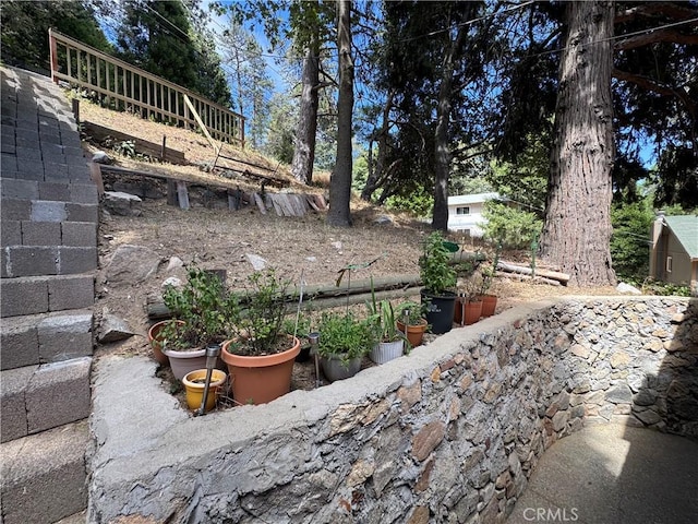 23789 Zuger, Crestline, CA 92325 - view of yard