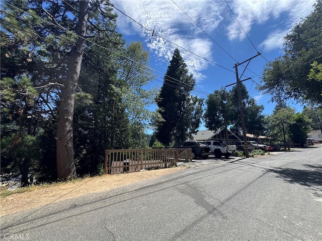 23789 Zuger, Crestline, CA 92325 - view of asphalt road