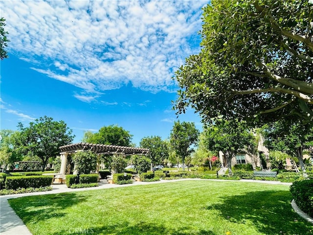 41 Keepsake, Irvine, CA 92618 - view of home's community featuring a pergola and a yard