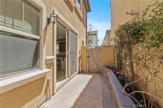 41 Keepsake, Irvine, CA 92618 - view of patio / terrace with a gate